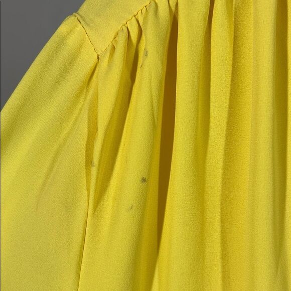 Vince Camuto Yellow Ruffled Dress - Picture 9 of 10